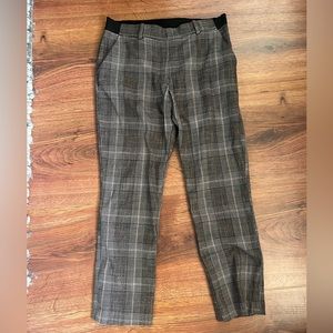 H&M plaid pants